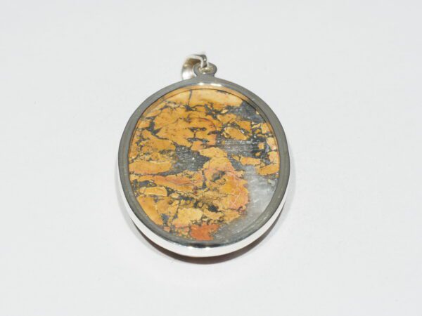 Pendentif n°1 Jaspe Maligano & Argent 925 – Image 4