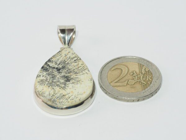 Pendentif n°1 Psilomélane dendrite & Argent 925 – Image 9