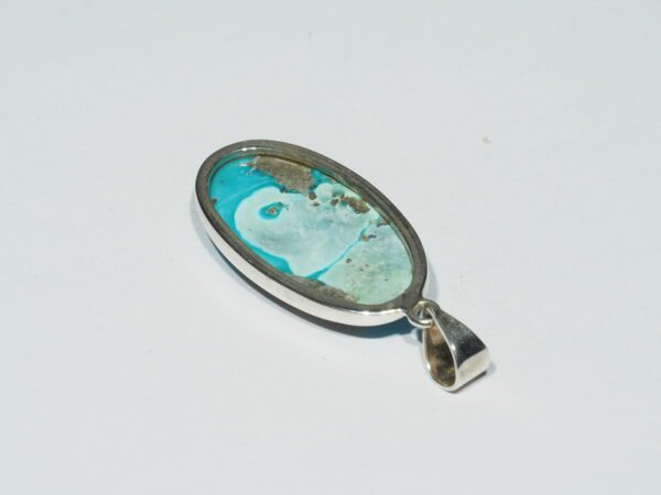 Pendentif n°7 Turquoise Pyrite & Argent 925 – Image 10